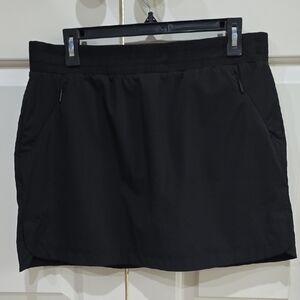 Westbound Black Sport Skort with Side Pockets